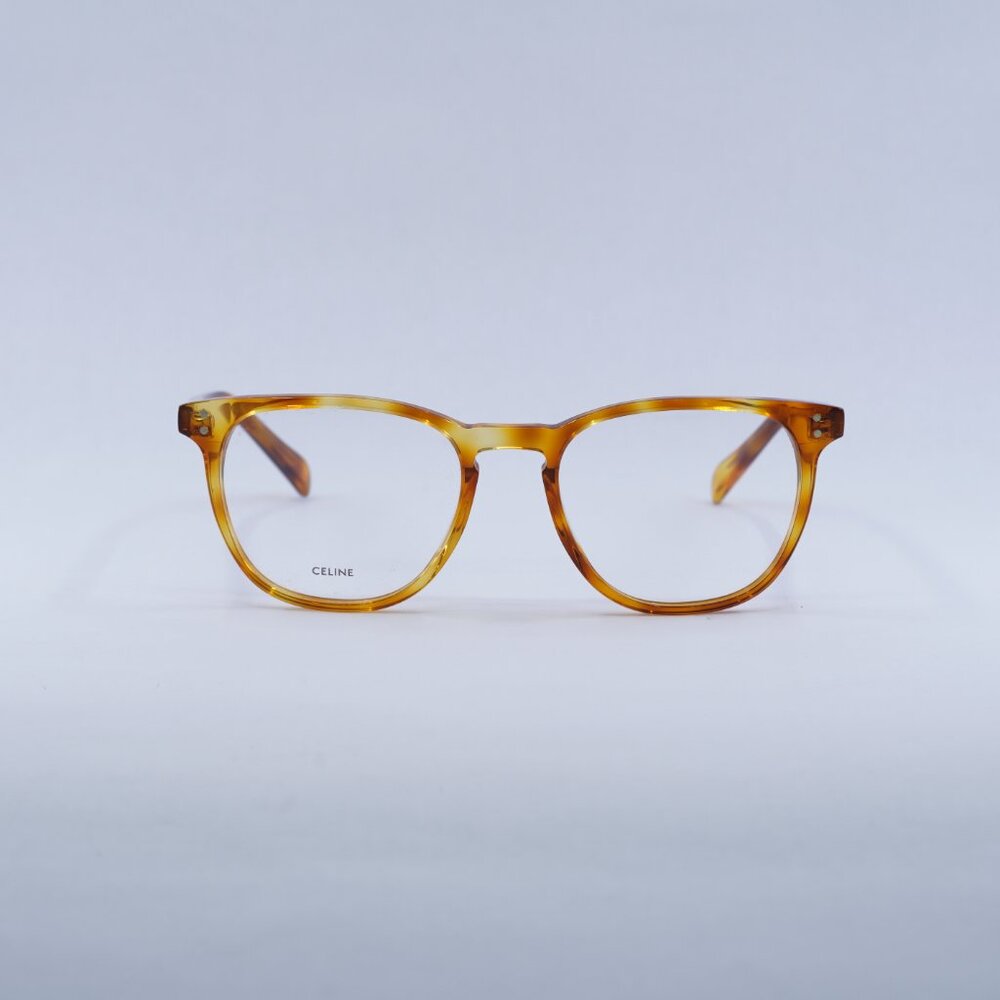 Final Price! Celine CL50046I 053 52mm Eyeglasses - Blonde Havana Frame - Picture 2 of 10